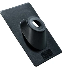 IPS Corp 81755 Hard Plastic Base Roof Flashings for 2'' Vent Pipe Set Of 8