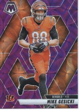 2025 Panini Mosaic - Mike Gesicki #36 Purple Scope Prizm