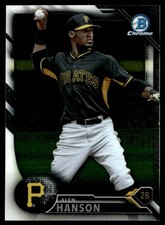 2016 Bowman Chrome Prospects Alen Hanson Pittsburgh Pirates #BCP102