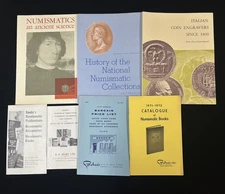 Numismatic Book lot SEABY’s Bebee’s Smithsonian Clain-Stefanelli COINS