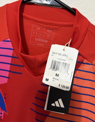 Adidas Tiro 24 Pro Torwart Langarm Herren Größe M Rot Trikot IN0419 - Bild 2 von 5