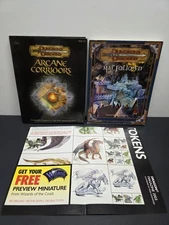 D&D Terrain, Buildings, Structures, Effects Arcane Corridors Map Folio 3-D READ 