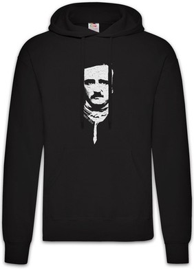 Edgar Herren Hoodie Portrait Allan Allen Symbol Poe Raven Rabe Nevermore