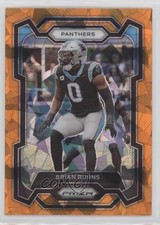 2023 Panini Prizm Orange Ice Prizm Brian Burns #39 1fi7