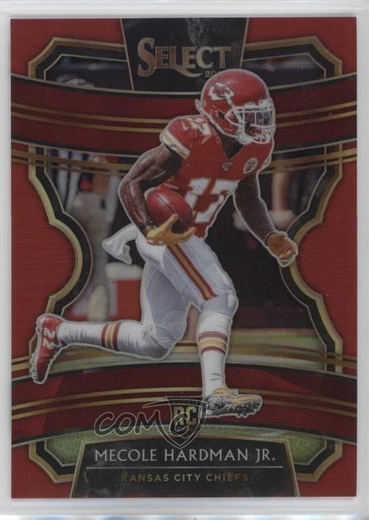 2019 Panini Select Concourse Red Prizm 19/99 Mecole Hardman Jr #61 17a5