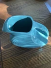Fiesta Ware Turquoise Blue 64 oz. Large Ceramic 7.25" Water Pitcher - USA