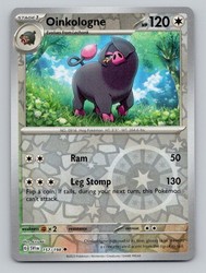 Oinkologne 157/198 Reverse Holo Scarlet & Violet Base Set