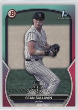 2023 Bowman Draft Aqua & Pink Gradient 36/199 Sean Sullivan #BD-88 0c7w