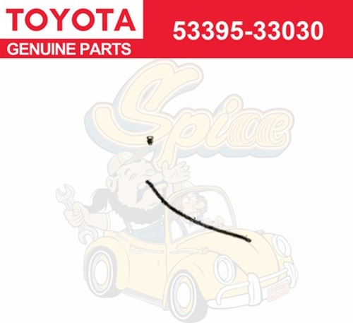 OEM NEW GENUINE Toyota 2018-2024 CAMRY LE XLE FRONT UPPER HOOD SEAL 53395-33030
