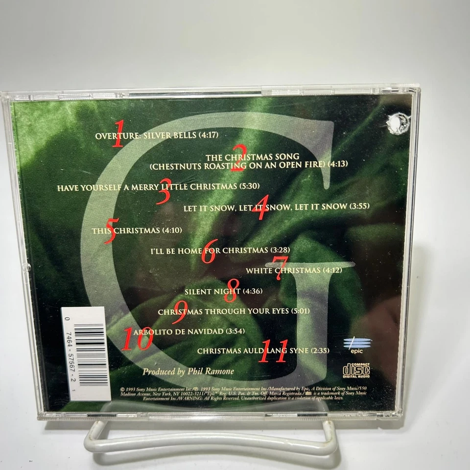 Gloria Estefan - Christmas Through Your Eyes CD 1993 Holiday Epic Foto 2 de 2