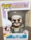 Funko Pop! Chef Louis The Little Mermaid #567 Anniversary Edition Vinyl 2019