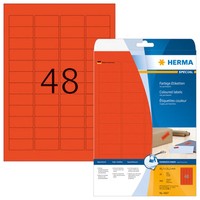 2 Bis 40X Herma Universal-Etiketten Special, 45,7 X 21,2 Mm, Rot Bis 34% Rabatt