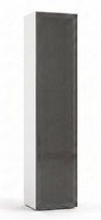 2X Vitrinen Schrank Weiß Moderner Stil Minimalistisch Elegant HäNgeschrank