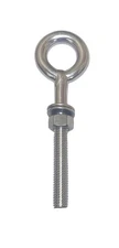 Stainless Steel 316 Eye Bolt 1/2 x 6 Whitworth Short Thread, Marine Grade 1PCS