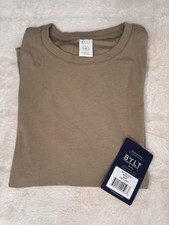 Bylt Premium Basics Women Medium Drift Driftwood Long Sleeve Free Shipping A40