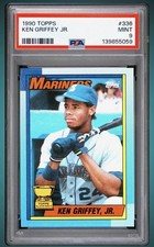 1990 Topps Baseball - Ken Griffey Jr. - All-Star Rookie PSA 9