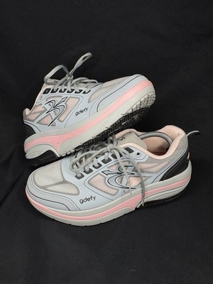 Gdefy Gravity Defyer Ion Athletic Sneaker Women Shoes 11 Gray Pink Athleisure