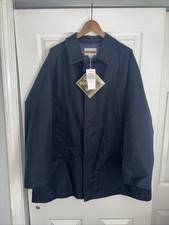 Nanamica Trench Coach Jacket L Blue GORE-TEX WINDSTOPPER Outerwear Size L NWT