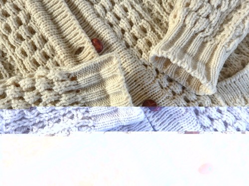 Vintage Mens Donegal Knitwear Irish Fisherman Wool Cardigan Sweater Size 38, Size 38, $39.99 - Photo 3