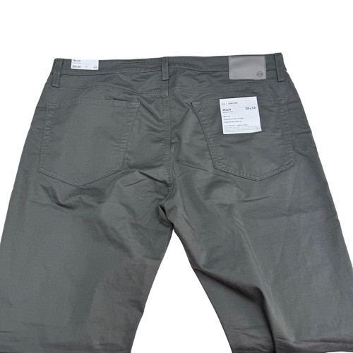 AG Tellis AirLuxe Pantalone Moderno Slim Uomo Mid-Rise Tessuto Italiano, Taglia 38x34 Nuovo con etichette - Foto 5 di 13