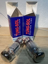 Electron Tube KT-66 Tubes, New in Box Matched Set of 2