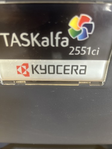 Kyocera TASKALFA 2551ci Farblaserdrucker A3/A4/A3+ Multifunktionsgerät - Bild 8 von 13
