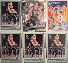 SABRINA IONESCU Card Lot(8) Liberty/ Ducks - Cracked ICE / Crunch Time /Holo