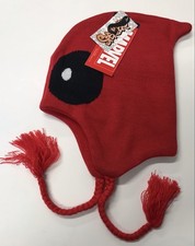 Laplander Beanie Cap - Marvel Deadpool Face Knit Hat NEW Youth-Adults