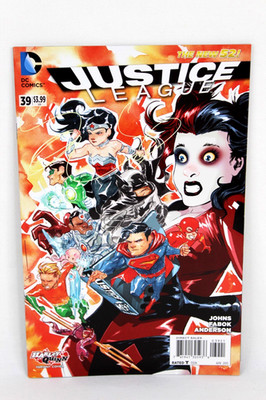 Justice League #39 Amazo Virus Harley Quinn Variant 2015 DC Comics F/F+