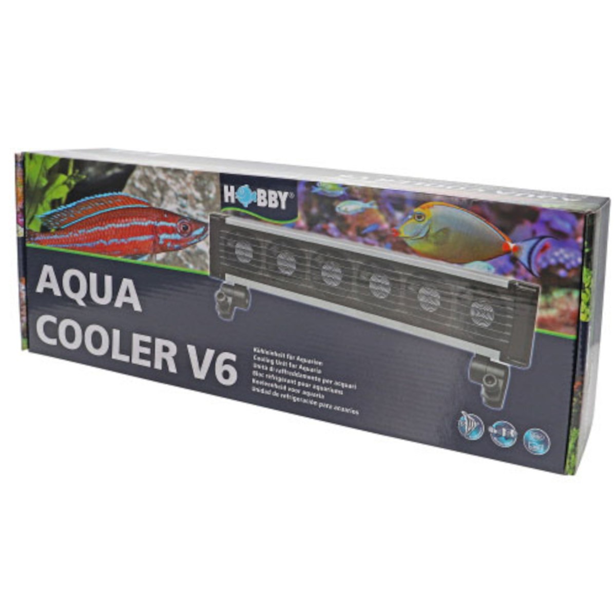 Hobby Aqua Cooler V6 - Unità di raffreddamento per acquari da 300 L ventilatore acquario
