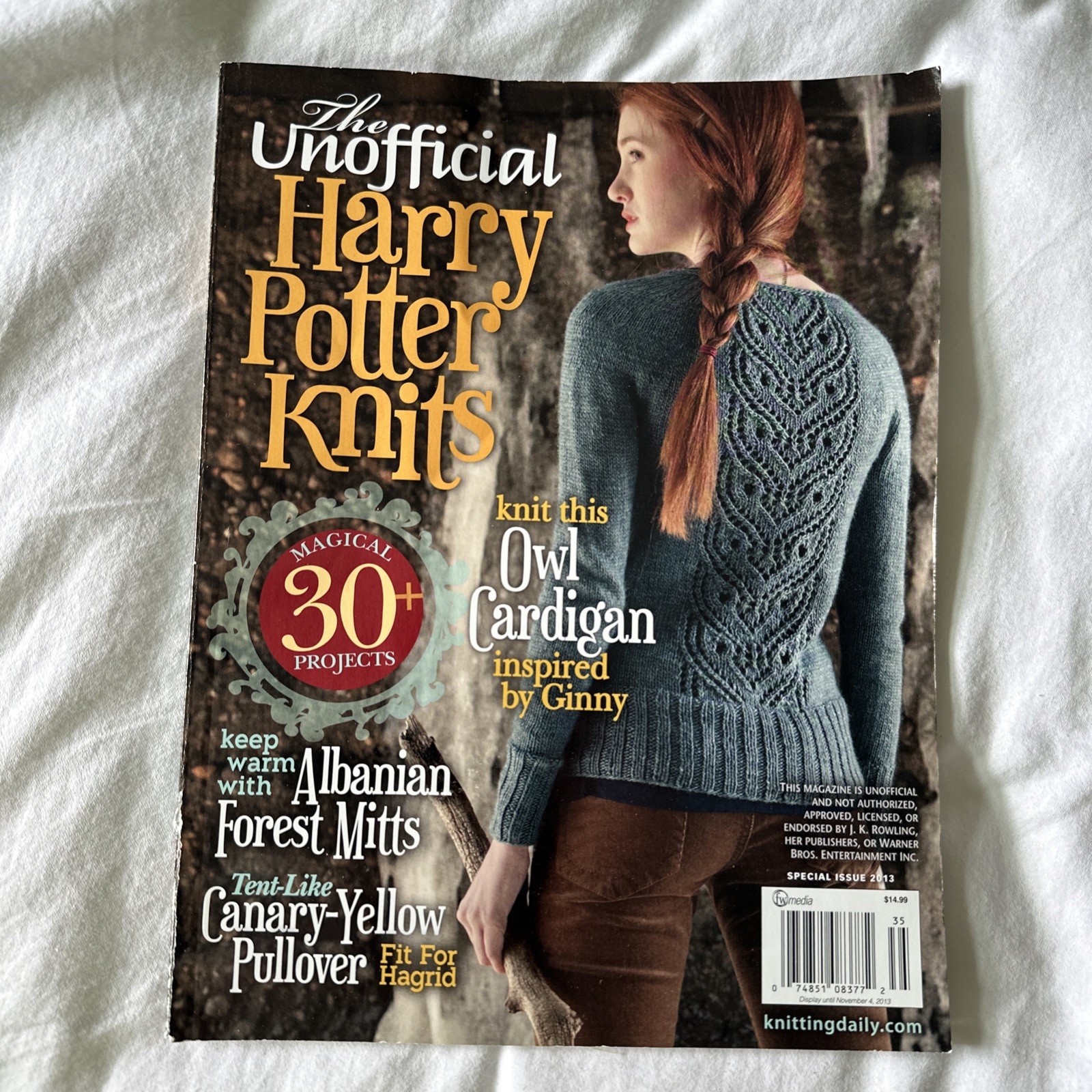 The Unofficial Harry Potter Knits Magazine Magical 30+ Projects 2013 Special
