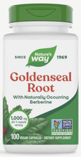 Nature's Way, Goldenseal Root, 333 mg, 100 Vegan Capsules
