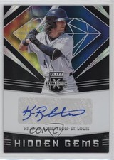 2020 Panini Elite Extra Edition Hidden Gems Black Kramer Robertson Auto 14lc