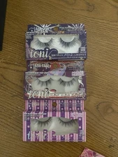 Ioni 3D Faux Mink Lashes Lash Fair 3 Pairs NEW