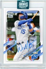 2024 Topps Archives Signature Whit Merrifield 2021 Topps Buyback /24
