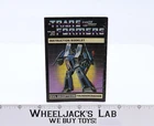 Thundercracker Instructions Manual Booklet 1984 Hasbro G1 Transformers Vintage