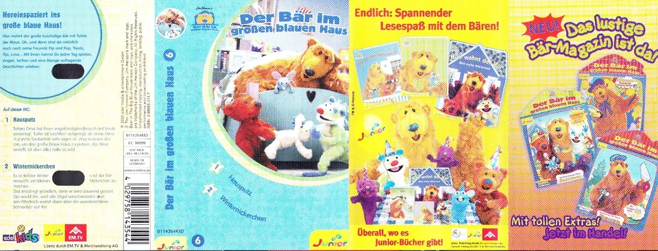 MC Der Bär im großen blauen Haus 6 - Hausputz / Winternickerchen - edelkids - Bild 2 von 3