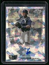 2021 Leaf Metal Draft - Jeferson Quero #BA-JQ1 Silver Crystal auto