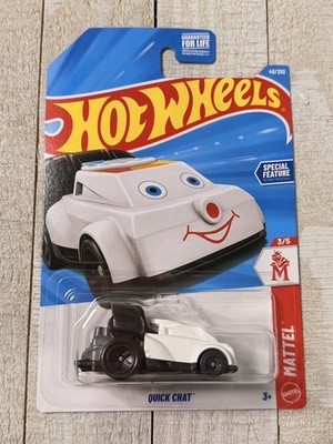 Hot Wheels 2026 Case H Mattel 3/5 Quick Chat White/ Black | eBay