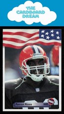 Patrick Rowe 1992 All World #42 RC Rookie Cleveland Browns