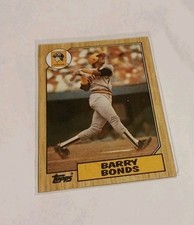 1987 Topps - Barry Bonds #320 Rookie Card (RC). rookie card picture