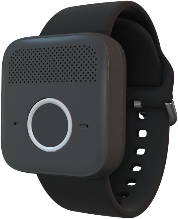 Safety+ 4G Medical Alert System for Seniors: Watch-Style, Fall Detection, 24/7 M