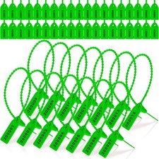 2000 Pcs Plastic Tamper Seals Tags Seals Safety Numbered Zip Ties Fire Exting...