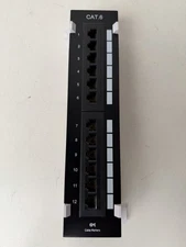 Cable Matters 12 Port CAT6 Universal Patch Panel Wall