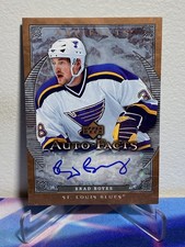 2007-08 Upper Deck ARTIFACTS Hockey BRAD BOYES #AF-BY AUTO-FACTS AUTO SP