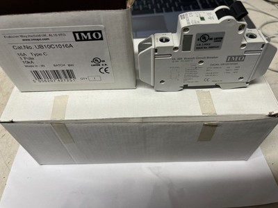 IMO UB10C1016A TYP C MCB 16A, 1 POLIG 10KA@ 277V NEU ORIGINALTEIL