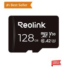 128GB microSDXC UHS-I Memory Card, U3, A2, V30, Class 10, Micro SD Card Compa...