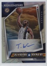 2021-22 Panini Chronicles Airborne Signatures Silver 72/99 TJ Warren Auto 0ud4