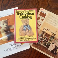 Steiff Rare Teddy Bear Catalog 200 Collectible Bears Price Guide