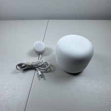 Google Nest Mesh Wifi H2D AC2200 Mesh Base System W/ Power Adapter White bundle